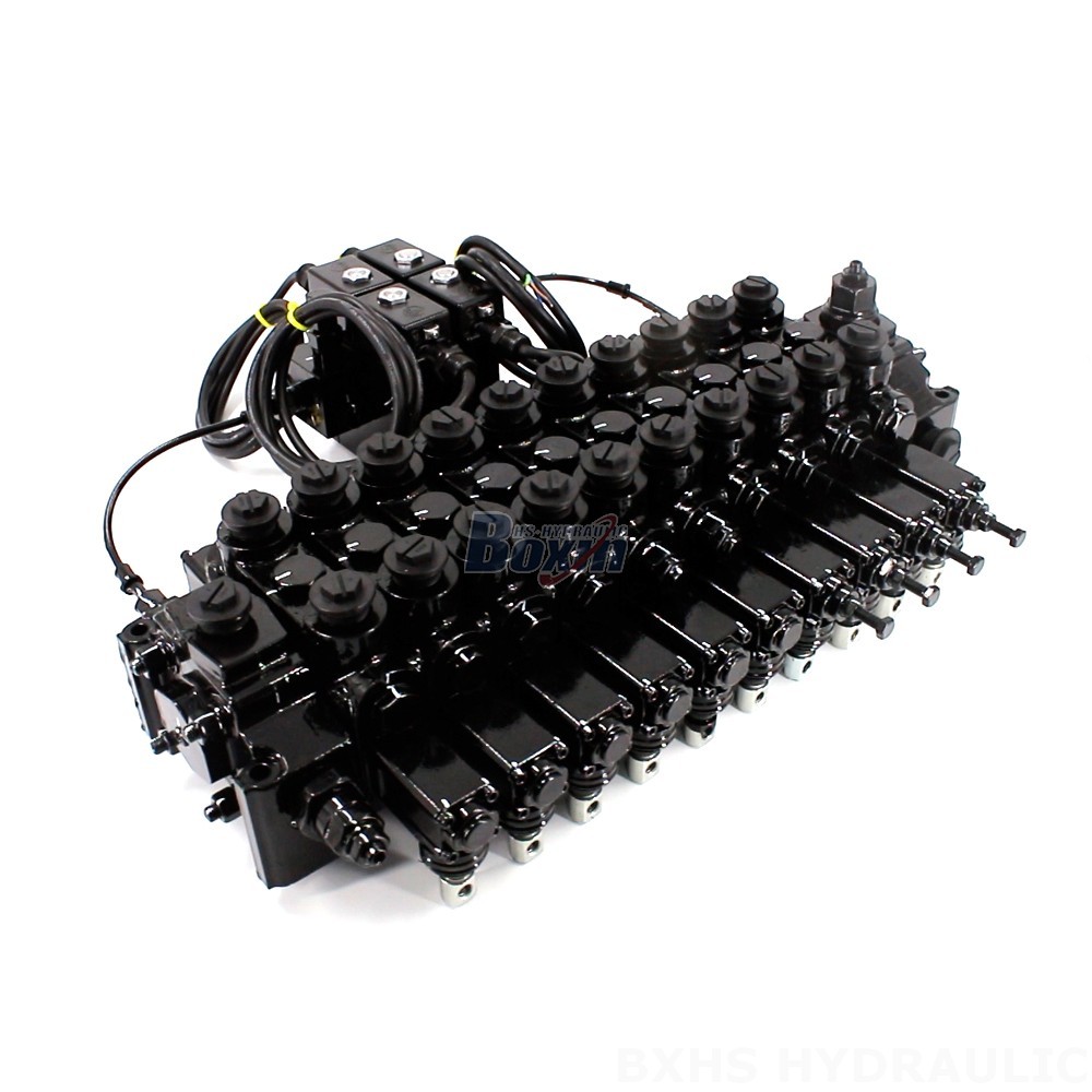 DCV150-NPT Manual and Electro-hydraulic 10 Spool Sectional Directional Valve image